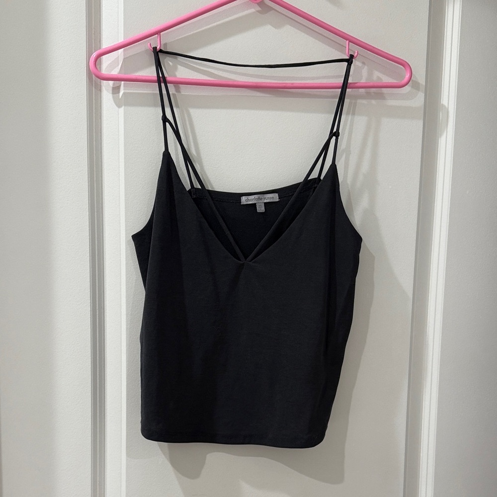 Charlotte Russe Black Camisole Top